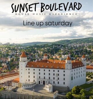 Predám lístky na sunset boulevard+afterparty DJ EKG