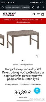Záhradný nábytok