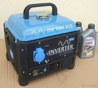 Inventorova elektrocentrala GUDE 1200W mala spotreba benzinu
