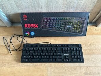 mechanická klávesnica Marvo (KG954EN-B, Outemu Blue)