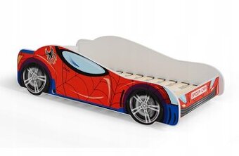 Detská posteľ auto Spiderman- REZERVOVANÉ