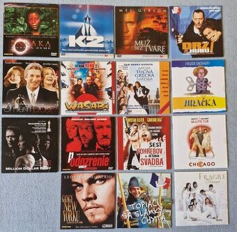 DVD filmy mix + CD fragile