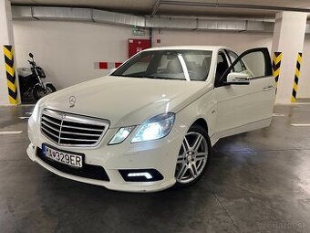 Mercedes E trieda 350 CDI BlueEFFICIENCY 4matic AMG packet