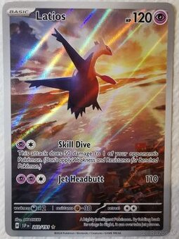 Pokémon karta originál Latios