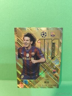 Lionel Messi Topps Match Attax 2024-25 100 Club Legend Gold