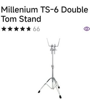 Milenium TS-6 Double Tom Stand