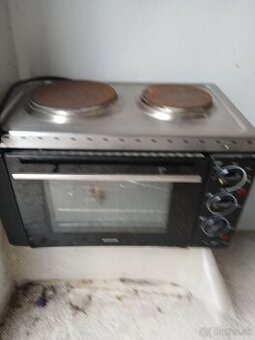 Elektrická dvojplatnička s rúrou