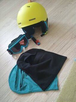 Set lyžiarska prilba+ okuliare