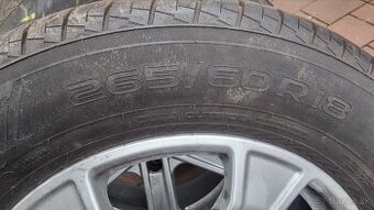 Predam gumy 265/60 R18