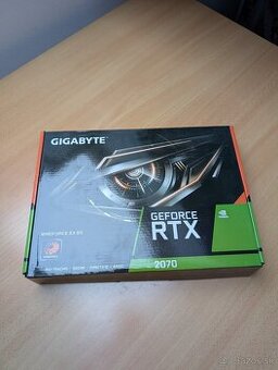 Grafická karta GIGABYTE GeForce RTX 2070 WINDFORCE 2X 8G