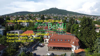 Hotel s reštauráciou v lukratívnej časti Nitra – Zobor      