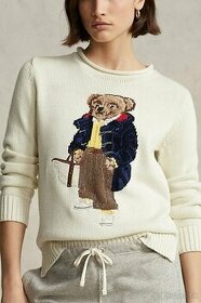 RALPH LAUREN BEAR original damsky kvalitny sveter