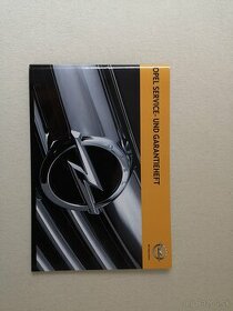Opel servisná knižka