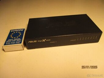 Predám používaný Asus Giga x 1008. MS1008GS - 8 portový giga