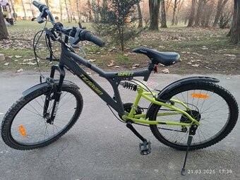 Detský celoodpružený bicykel Terrain 24"