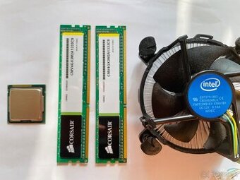 Intel i5-2400 + 4GB DDR3 + chladic