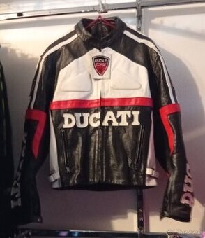 Moto Kožená Bunda Ducati Veľkosť Mko