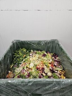 Predám mix vedľajších produktov z čistenej zeleniny a ovocia