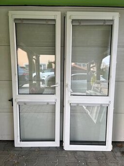 Balkónové dvere - dvojkrídlové - 2ks