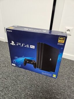 PlayStation 4 Pro – 1TB, slušný stav, 1× originál ovládač