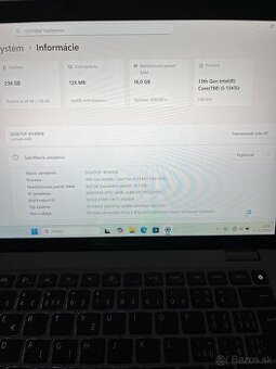 Predám nový 14" DELL Latitude 5440, 16/256GB model 2023