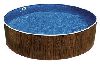 Bazén Azuro v drevenom dekore 3,6x1,1