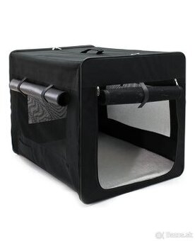 Skladací prepravný box pre psy (94x66x74cm) - 1