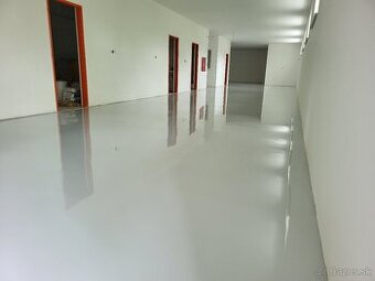 Epoxidova podlaha, stierka, nater