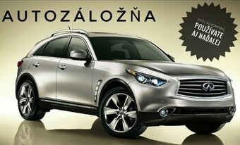 AUTOZÁLOŽŇA - svoj automobil používate aj naďalej