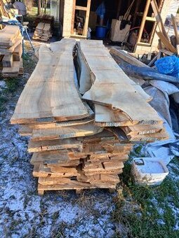 Predám orechové fošne – sušené vzduchom 5 rokov