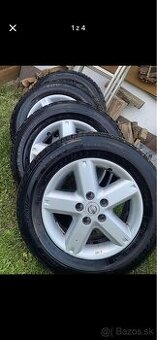 Zimné pneumatiky s elektrónmi originál Nissan 5x114,3