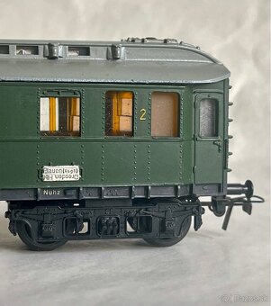 Vagón cupé DR 2 . trieda  - železničné modely H0