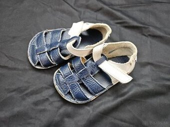 Kožené barefoot sandále/prezúvky, 14 cm