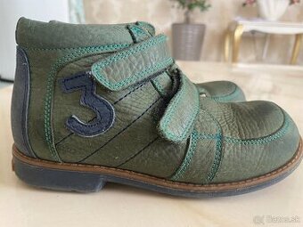 Kožené kotníkové topánky veľ. 32-33