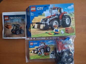 LEGO Traktor a nakladač