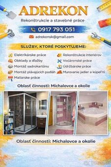 Rekonštrukcie Michalovce