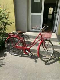 mestský retro bicykel