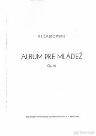 .P. I. Čajkovskij: Album pre mládež Op. 39 - číslo 14 - 1