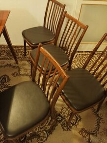 Retro elegantné stoličky 4 ks