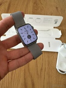 Apple Watch 7 45mm Stainless Steel (GPS + Cellular)