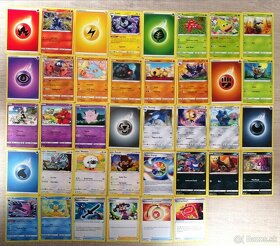 Pokémon karty originál rôzna cena-podľa počtu - 1