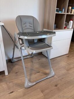 KINDERKRAFT Stolička jedálenská Yummy Grey
