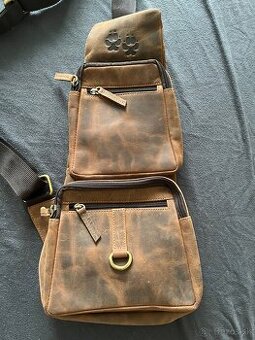 Nový kožený crossbag Zamlinský