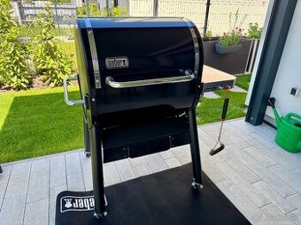 Predám peletový gril WEBER SmokeFire EX4 GBS + príslušenstvo - 1