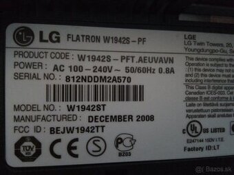 Monitor LG.