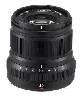 Fujifilm Fujinon XF 50mm f/2 R WR Čierny