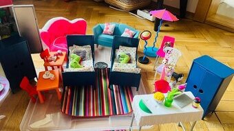 Nabytok pre malè babiky a Barbie