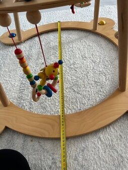 Drevené chodítko / oblúk na rozvoj motoriky