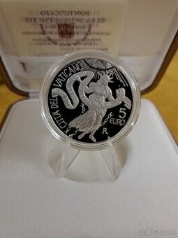 Vatikan Den Mieru 2011 minca striebro