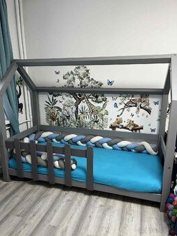 Detská domčeková posteľ